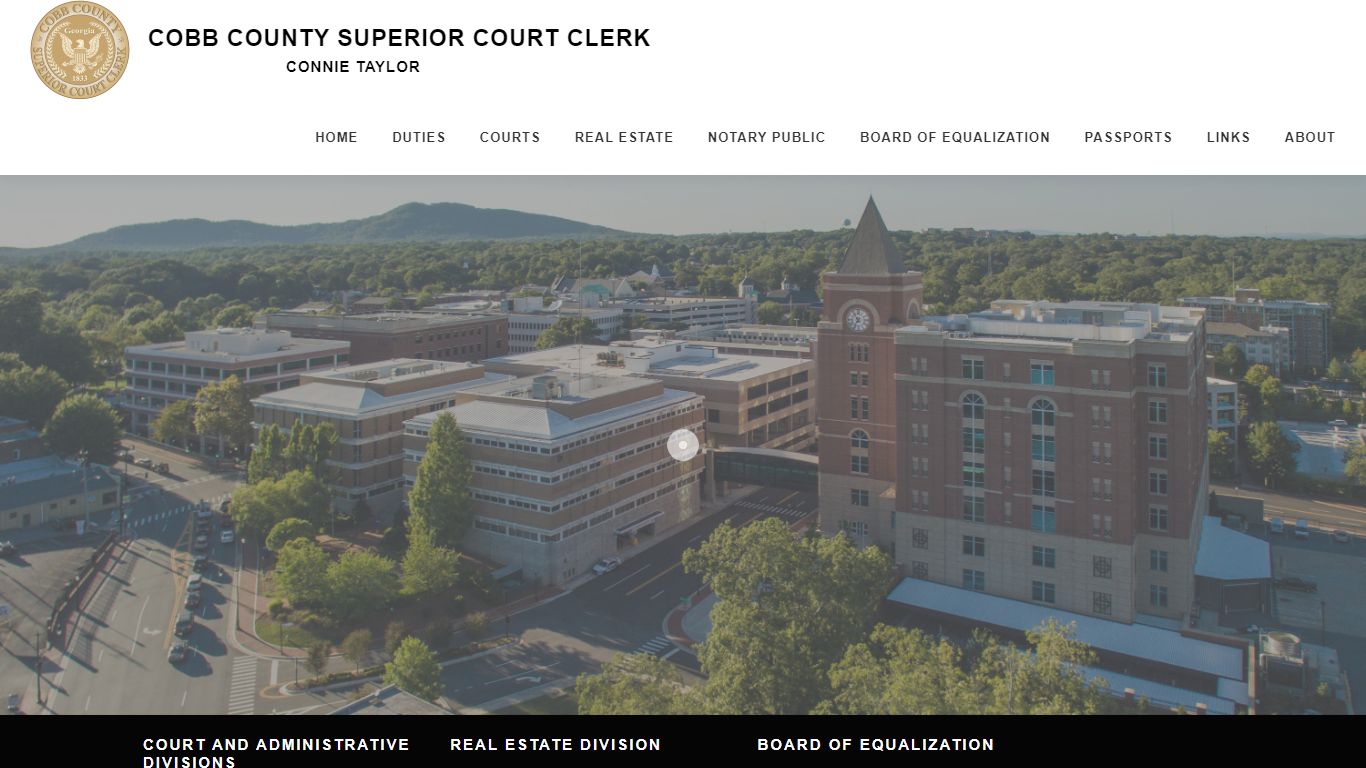 Cobb County Superior Court Clerk – Connie Taylor